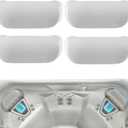 4-Pack 77228 1411501 Spa Neck Pillow Replacement for 2014-Current Hot Spring Highlife Collection Series Hot Tub, Cool Grey Spa Headrest