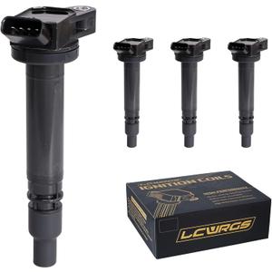 Set of 4 Ignition Coil Pack Fits for 2.5L 2.7L L4 2009 2010 2011 2012 2013 2014 2015 Toyota Highlander RAV4 Camry Avalon Sienna Scion tc ES300H 2.5 2.7 Replaces# UF507 C1596