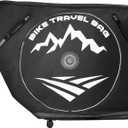 VEVOR Bike Travel Bag, Road Bike Bag Road Bicycle Storage Carry with TSA Lock & Dual Zipper for Air Travel, Outdoor Use, Airplane, Car, Train, Subway Transport, Triathlon Bike
