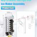 AEQ73130002 AEQ73209904 Ice Maker Assembly Replacement, Compatible with LG and Kenmore Refrigerators, Replaces 3283890,AP5959515,PS11700763,EAP11700763 Etc Ice Maker Assembly (Not Universal)