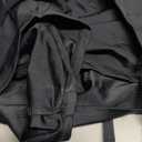 Women's Booty Shorts with Garters High-Waisted Biker Hot Pants Gym Workout Running Shorts Rave Outfits for Festival (Medium, Black)