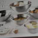 FineDine Stainless Steel Mixing Bowls Set, Dishwasher Safe, Up To 8 Quart Metal Mixing Bowls For Kitchen, Nesting, Large, Small, Big Food Prep, Cooking, Baking (6 Pack)