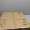 Freestanding Pet Gate Foldable Dog Gate (110 inches Wide) Walnut Bamboo Dog Gates for Stair Doorways House Puppy Fences Indoor (4 Support Feet Included)