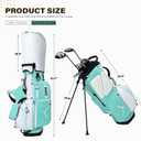 uniHimal Lightweight 7-Way Golf Stand Bag for Men & Women
Carry Bag, Multiple Pockets, Dual Straps