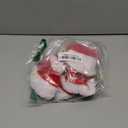 Cat Christmas Outfit Cat Christmas Dress with Santa Hat Costume Holiday Outfit Clothes for Cats Kittens Puppy (Small)