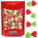 4 x Fruidles Christmas Holiday Jelly Bells Mix Fruit Gummi Candy, Delicious Holiday Shaped & Flavored Gummies, Party Bag Fillers (Half-Pound) (8 Ounce (Pack of 1))