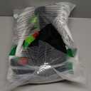 JOYIN 5 Pieces Christmas Snowman Theme Bathroom Decoration Set with Toilet Seat Cover, Rugs, Tank Cover, Toilet Paper Box Cover and Towel for Xmas Indoor Décor, Party Favors