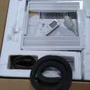 Midea 8,000 BTU Smart Inverter Air Conditioner Window Unit with Heat and Dehumidifier  Cools up to 350 Sq. Ft., Energy Star Rated, Quiet Operation, Electronic Controls, Remote Control, White