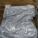Cooling All-Season Down Alternative Comforter, Silver-Treated Lightweight Duvet Insert, Cool-to-The-Touch Bamboo Comforter, 100% Bamboo Viscose Outer Cover - Gray, King