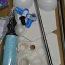 Balloon Arch Kit, 8.2FT & 5FT Free Bending Half Balloon Arch Stand with Base, DIY Gold Half Arch Frame for Birthday Wedding Party Baby Shower Christmas Decorations (Contains 101Pcs Balloons)