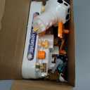 Mostop Kids Race Track Game Car Adventure Toy for 3 4 5 6 7 Years Old Boys Girls, Spaceship Puzzle Rail Track City Rescue Playset Magnet Toy Educational Learning Toddler Race Track with 3 Mini Cars