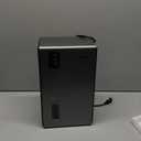 NineSky Dehumidifiers for Home, 95 OZ Water Tank, (1000 sq.ft) Dehumidifiers for Bathroom Bedroom Basement with Auto Shut Off,7 Colors LED Light(Gray) (Grey)