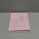 Lanpn Hello Baby First 5 Year Memory Book for Boy Girl - Linen Hardcover Baby Book Keepsake for New Parents - Newborn Baby Journal Scrapbook Photo Album Baby Milestone Book (Pink, 154 Pages)