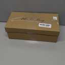 Elisabet Tang Women's Strappy Chunky Heels Sandals, 3 inch Low Block Heels Lace Up Ankle Wrap Heels Square Open Toe Tie Up Heeled Sandals Shoes, Size 8