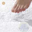 Color&Geometry Long Bathroom Rugs Runner 24x43, Extra Large- Upgrade Your Bathroom with Soft Thick White Bath Mat- Plush, Non Slip, Absorbent, Washable Microfiber Bath Runner Rug for Shower/Tub