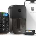 Yale Assure Lock 2 Touch Deadbolt, Oil Rubbed Bronze Smart Keyless Entry Door Lock with Wi-Fi Connected Touch Keypad and Fingerprint Scanner, YRD450-F-WF1-0BP