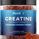 duwhot Creatine Monohydrate Gummies for Men, 120 Count; EXP: 04/15/ 2027