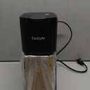 Mini Hot and Iced Coffee Maker Single Serve, for K Cup and Ground, 6 to 14 Oz Brew Sizes, with Recipe Book, for Home, Travel, RV, Office and Dorm, Classic Black (2.0 Version)