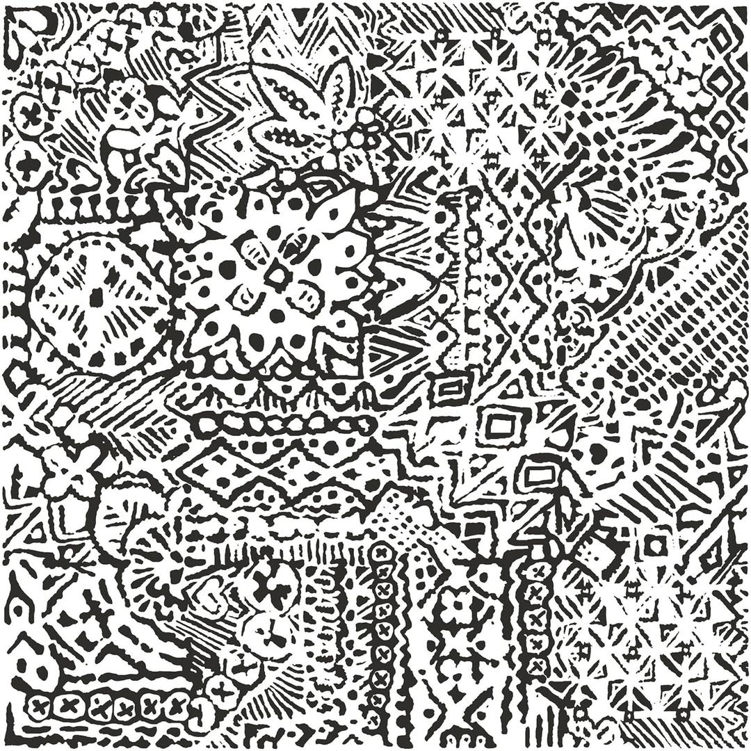 FloorPops 12-in by 12-in Charcoal REO Peel & Stick Floor Tiles, FP4947