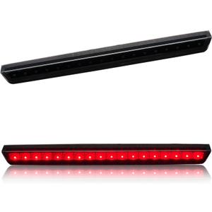 Third 3rd Brake Light LED for 2015-2020 Chevy Tahoe/Suburban, High Mount Rear Brake Lights Assembly for 2016-2019 Suburban 3500HD, Waterproof Center Cab Lamp Stop Light (Black Housing)