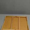 Artmeer Bed Tray Table with Folding Legs, Bamboo Breakfast in Bed for TV Table, Laptop Computer Tray, Eating, Snack Tray (Bamboo) (Medium)