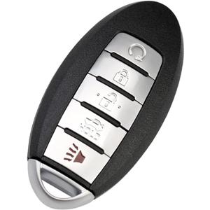 Key Fob Cover Shell Case Replacement 5 Buttons Key Fob Remote Control Shell Case - Compatible for Nissan Altima Maxima 2013-2018, for Infiniti Q50 2016-2019 - Replace Part KR5S180144014