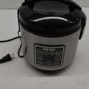 AROMA Digital Rice Cooker, 4-Cup (Uncooked) / 8-Cup (Cooked), Steamer, Grain Cooker, Multicooker, 2 Qt, Stainless Steel Exterior, ARC-914SBD