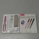 Cordless Electric Nail Drill 35000 RPM, Professional Nail File Kit with LCD Display, 12 Bits & 36 Sanding Bands, for Acrylic Gel Nails, Pet Claws, Salon & Home Use(Rose Gold)