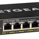 NETGEAR 8-Port PoE+ Gigabit Ethernet Unmanaged Essentials Switch (GS308PP) - with 8 x PoE+ @ 83W, Desktop or Wall Mount