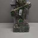 AYOGU 17 Halloween Foam RIP Graveyard Tombstones, 5 Pack Tombstone with 10 Metal Stakes for Halloween Decorations