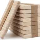 WISYOK 450PCS 2.5 inch Craft Sticks Sticks, Wood Popsicle Sticks, Craft Sticks for Home and School Crafts, Ideal for Arts and Handwork
