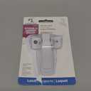 Prime-Line K 55172 Storm and Screen Door Inside Interior Latch with Screws, White (Single Pack)