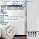 MVW7230HW0 MVW7232HW0 WTW7120HW0 WTW8127LC0 Washer Suspension Rods Fit for Maytag Whirlpool Washer MVW7230HC0 MVW7230HC1 MVW7230HW1 MVW7232HC0 MVW7232HC2 MVW7232HW1 MVW7232HW2 WTW6150PW0 WTW6157PB0