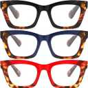 Oprah Style Readers for Women - Stylis Style Reading Glasses with Blue Light Blocking and Spring Hinge