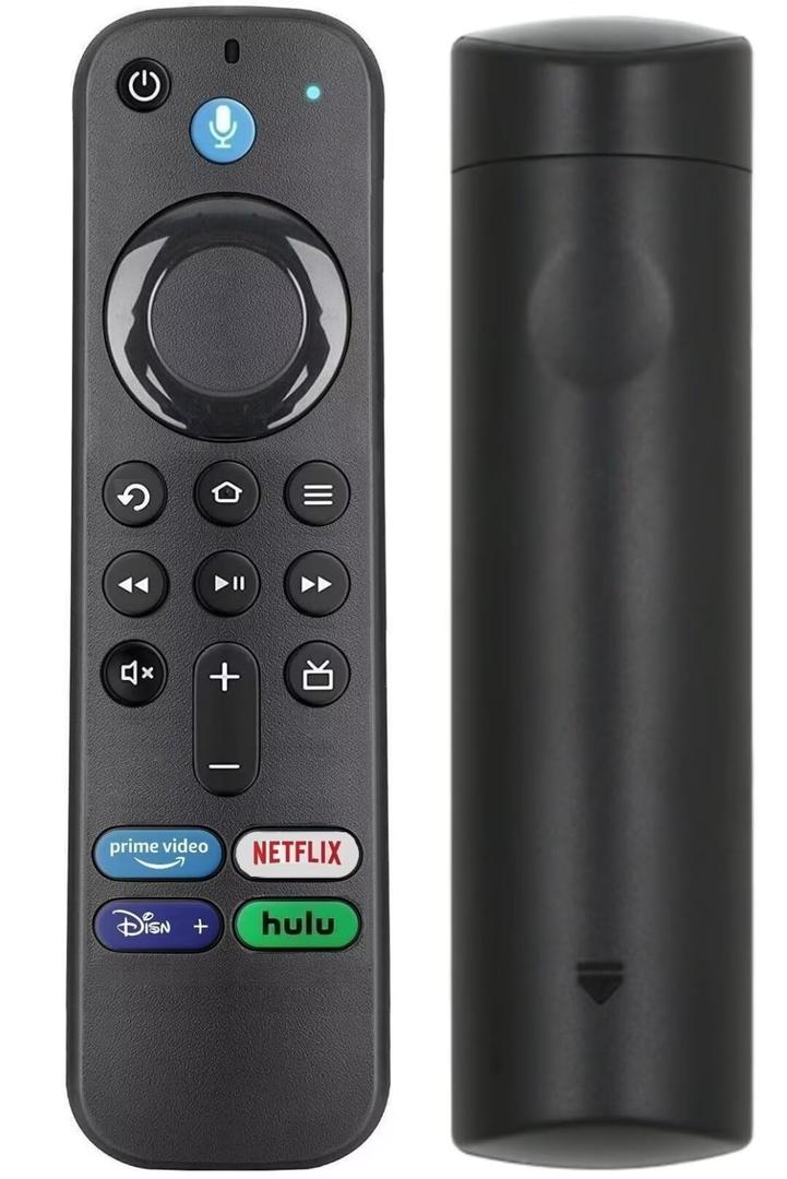 Fire Stick Remote Replacement Control Fit for FireStick 2nd Gen, 3rd Gen, Lite, 4K,4K MAX Fire Cube (1st Gen, 2nd Gen, 3nd Gen), Fire (3rd Gen PendantDesign) 10.9