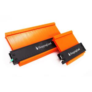 The Super Gauge Shape and Outline Tool, Contour Gauge for Perfect Woodworking, Carpentry, Construction  Adjustable Profile for Precision Copying of Irregular Shapes  Enhance DIY Projects (10"& 5")