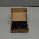 30pcs S Hook Hanging Safety Buckle - 3.5 inch Heavy Duty S Hooks,Hanging Plants for Closet Hooks, Clothes, Kitchen Utensil, Pots and Pans, Bags (Black)