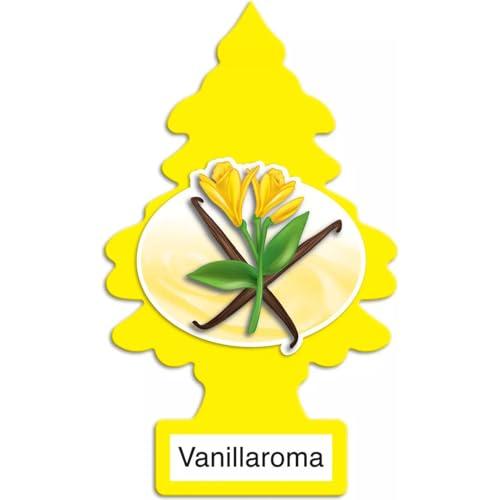 LITTLE TREES Car Air Freshener | Hanging Paper Tree for Home or Car | Vanillaroma | 1 Pack