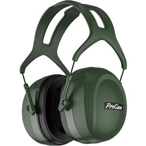 ProCase Extra Large SNR 37dB Noise Cancelling Headphones, NRR 30dB Hearing Protection Ear Muffs for Adults Noise Reduction, Wide Size Adjustment and Comfortable - Green