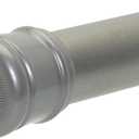 Zenna Home Curtain Adjustable Tension Shower Rod, 44" to 72", Brushed Nickel