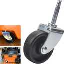 12293 Wet Dry Vacuum Caster Wheel - Shop Vac Replacement Parts Compatible with Ridgid Craftsman Dewalt Wet/Dry Vacuums, Fits for RV1250 RT1200 WD1850M WD1635M CMXEVBE17584 Model