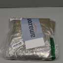 FLASLD Fireproof Wood Burning Stove Mat 4040 inch Half Round Corner Hearth Rug Protects Floors, Decks and Patios from Sparks Embers, Fire Pit Mat Fireplace Protector Pad (Brown)