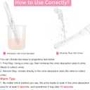 Pregnancy-Test Sticks-HCG Pink-Clear Early-Detection 3Count in 30 Seconds Individually Wrapped