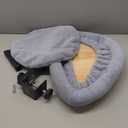 Large Cat Desk Bed, 360Rotating & Adjustable Shelf, 18" Thickening Cat Bed for Desk, Soft Faux Fur with Mat, Suitable for Various Desktops - Maximum Hold Up to 50lb (Dark Gray)