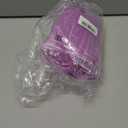 Ruffle Pleated Chiffon Trims 5Yards Iridescent Ruffled Organza Lace Trims Chiffon Ribbon Pleated Lace Fabric Trim for Sewing Dress Bag Costume Decoration Trimming Craft Gift (5-7/8 inch(150mm), Purple)