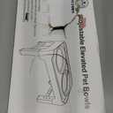 Elevated Bowls, 4 Height Adjustable Raised Stand With 2 Thick 50oz Stainless Steel Food Bowls, Non-Slip Feeder for Large Medium Dogs, Adjusts to 3.7", 9.2", 10.75", 12.36" Grey