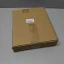 BlcTec Halloween Pumpkin Lights, 10 inch Lighted Big Jack-O-Lantern with Maple Leaves, Berries, Twigs, Witch's Hat, Battery-Operated Premium Wood Pumpkin with Timer for Halloween Decorations, Style B