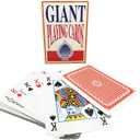 Yuanhe Jumbo Giant Playing Card Deck - 8X11 Inch Large Oversized Cards - Super Big Game Theme Full Deck - For Kids, Adults, Casino Party Decorations