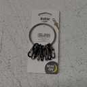 Nite Ize BigRing Steel S-Biner - Key Holder with Carabiners - Heavy-Duty Organizer with Black & Stainless Steel S-Biners - Key Ring & Keychain Accessories