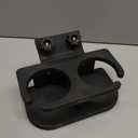 Extreme Max 3005.5616 Two-Drink Holder with 45 Base for Lund Sport Track Systems